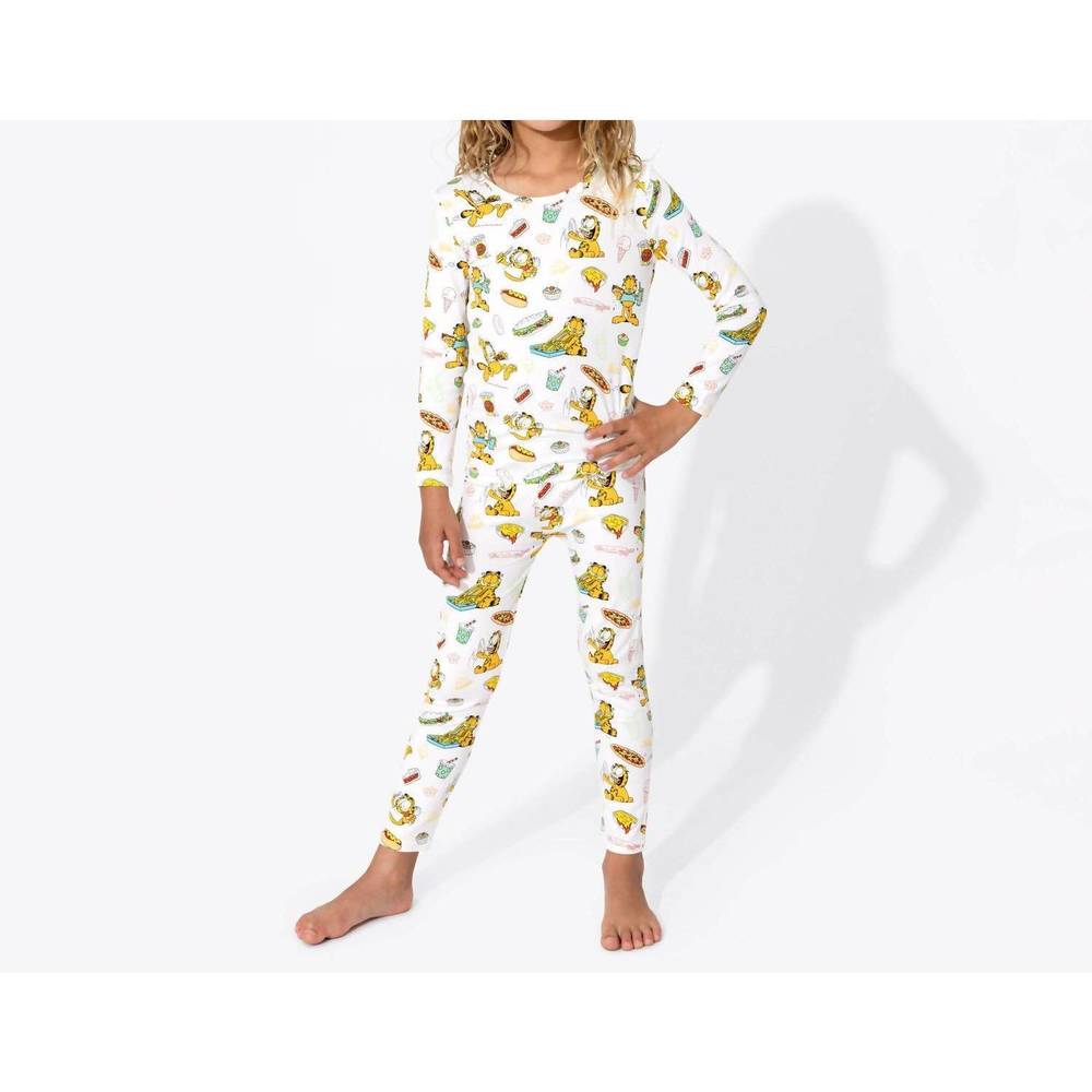 NEW BELLABU BEAR bamboo pajamas in garfield food